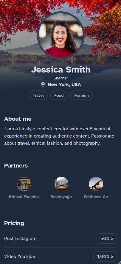 Media kit mobile